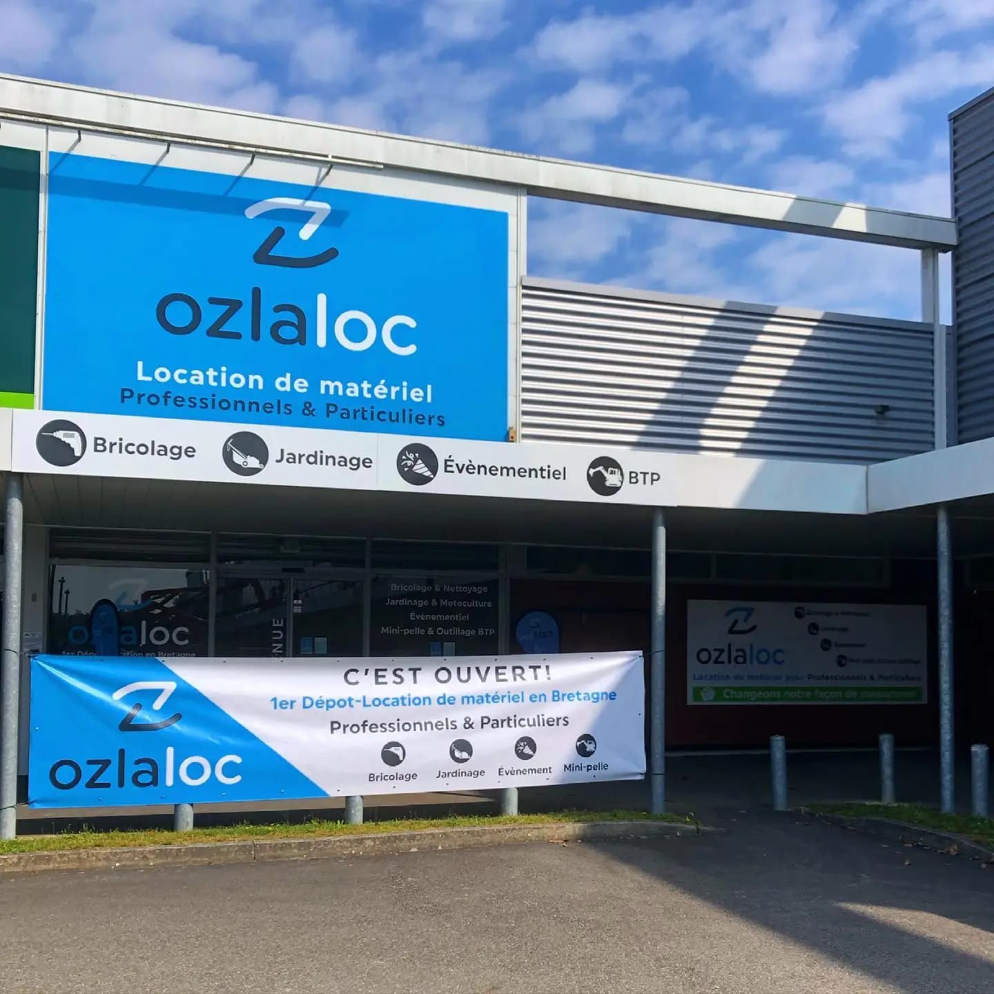 Agence Ozlaloc Liffré - Location matériel professionnel