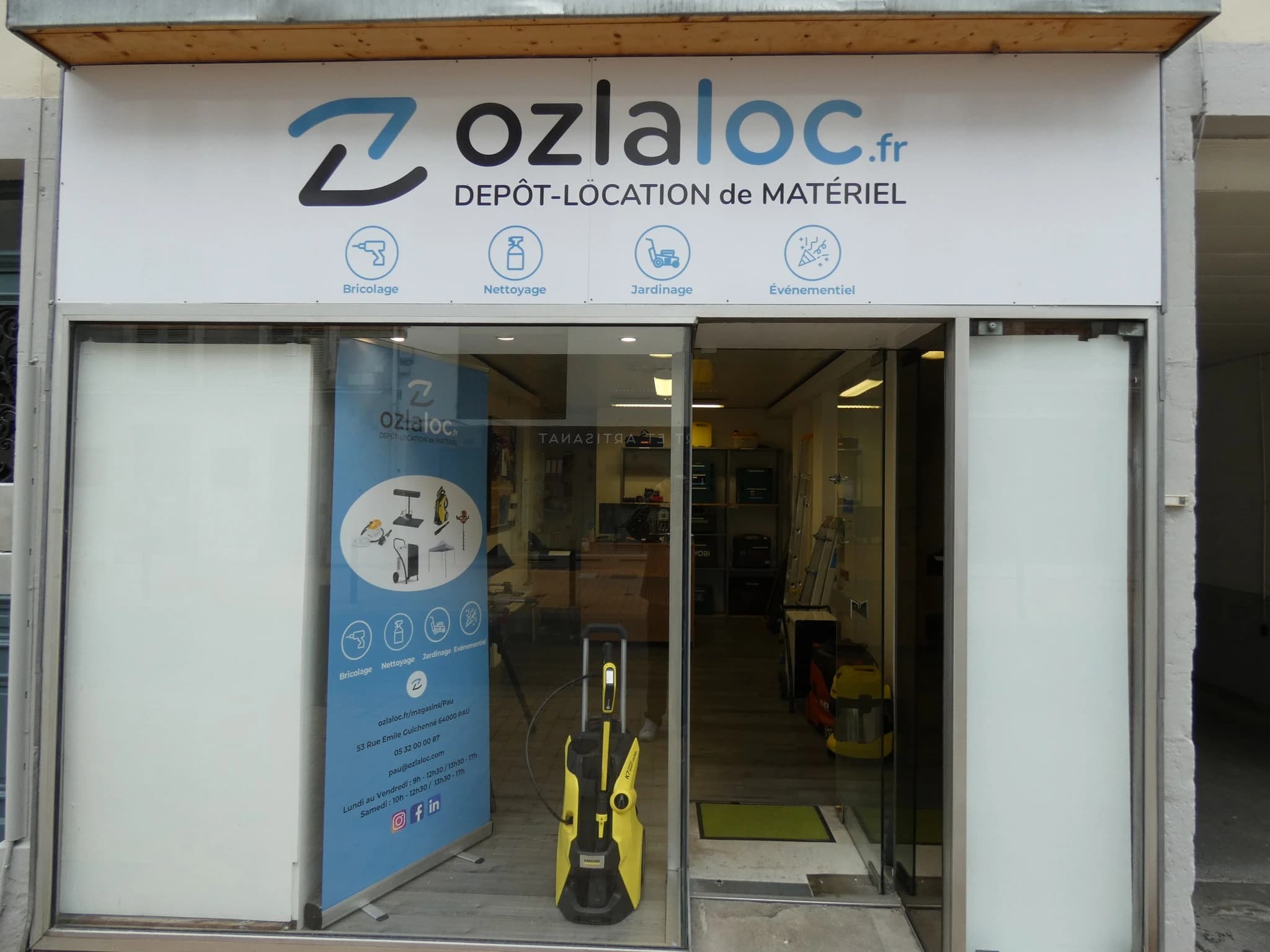 Agence Ozlaloc Pau - Location matériel professionnel