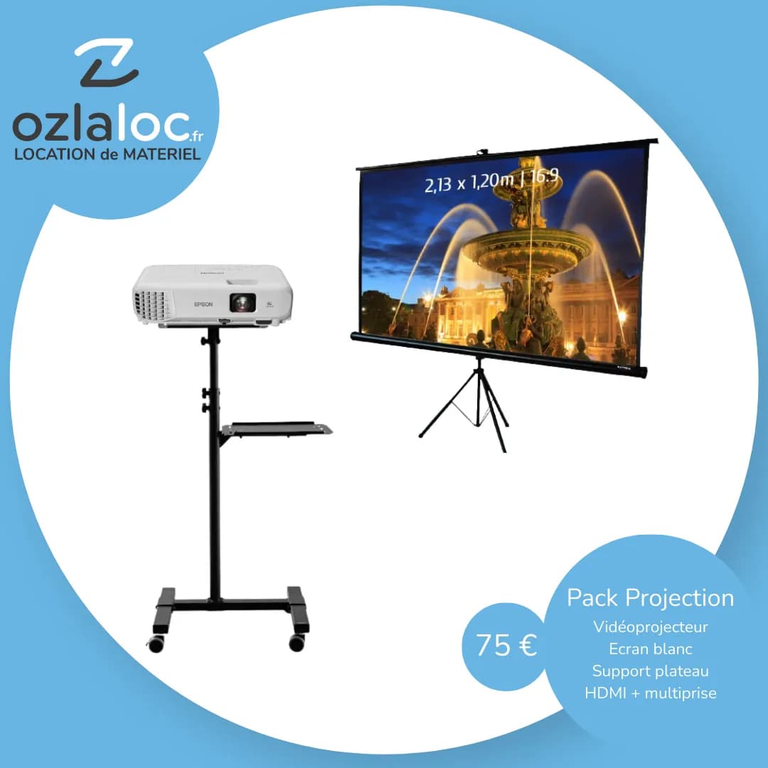 Location Vidéoprojecteur & TV