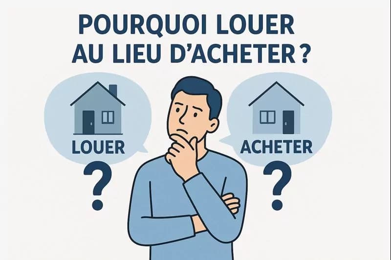 Pourquoi louer au lieu d'acheter ?