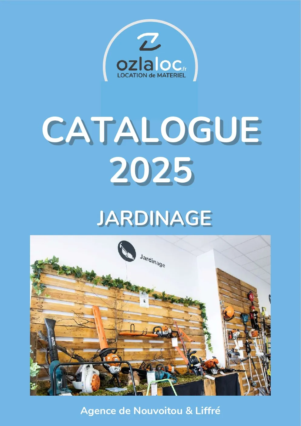 Couverture du catalogue jardinage Ozlaloc