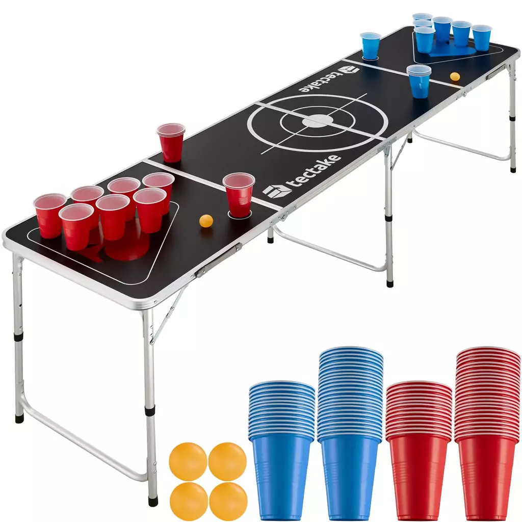 Table beer pong pliante