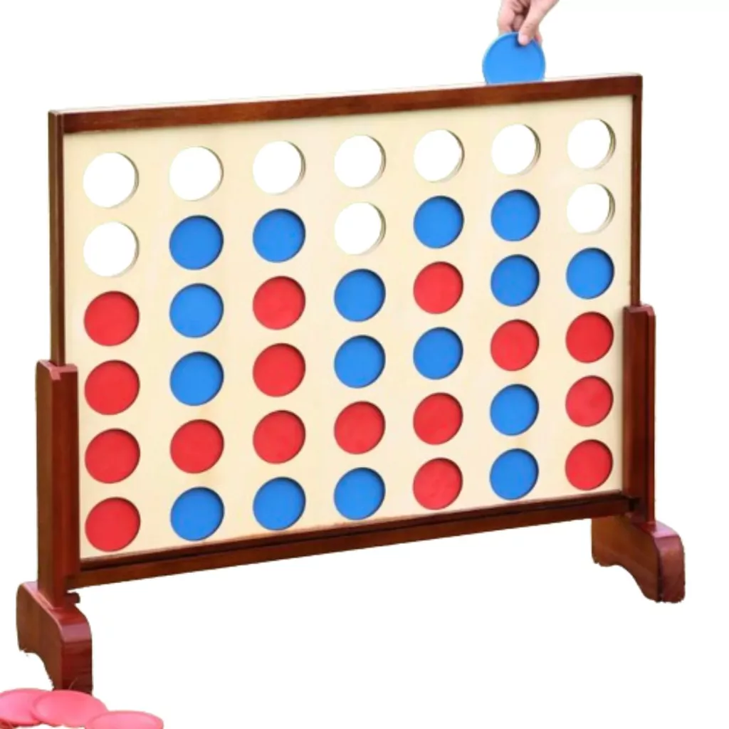 Jeu puissance 4 en bois