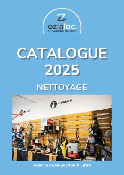 Couverture du catalogue nettoyage Ozlaloc