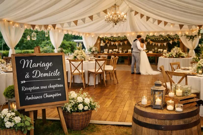 Mariage à domicile : pourquoi de plus en plus de couples font ce choix ?