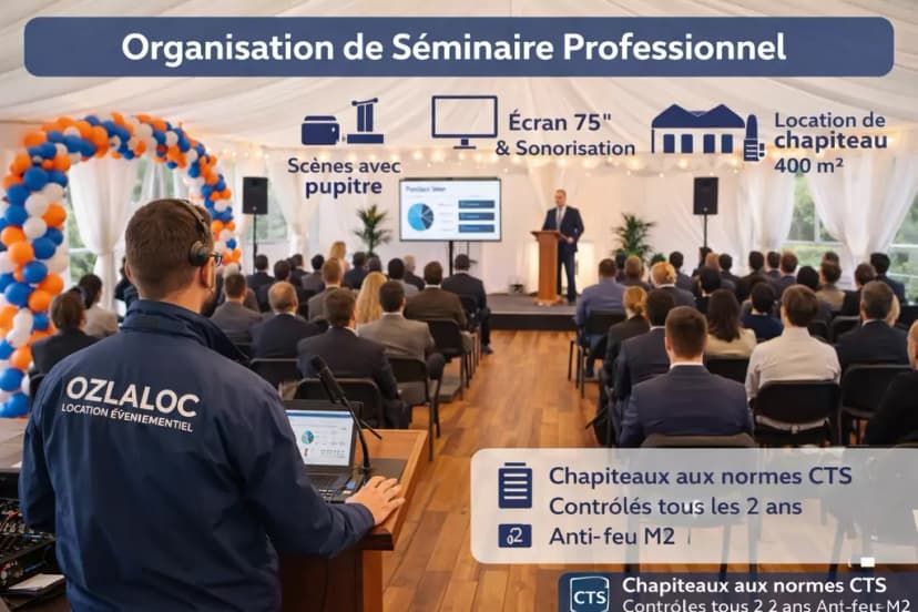 Organisation de séminaire professionnel : les clés d’un événement réussi