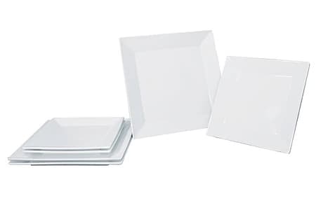 Assiette carrée 21x21cm QUADRA Assiette carrée 21x21cm QUADRA